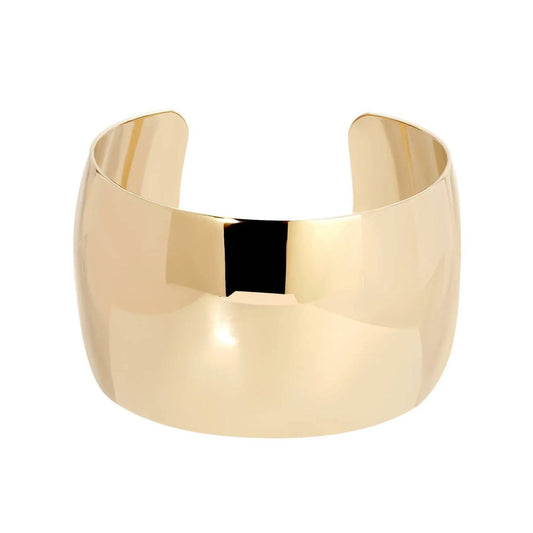 Eklexic - Women's Large Domed Cuff Bracelet