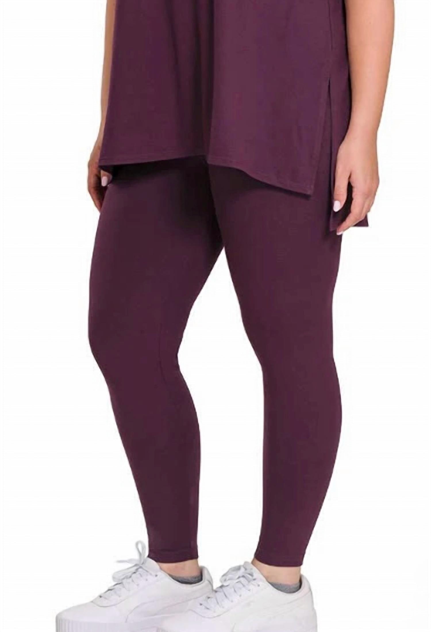 Vanilla Monkey - Buttery Soft Microfiber Tee And Leggings Set Plus