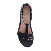 Mia Vita - Women's Odessa Leather Dress Sandal
