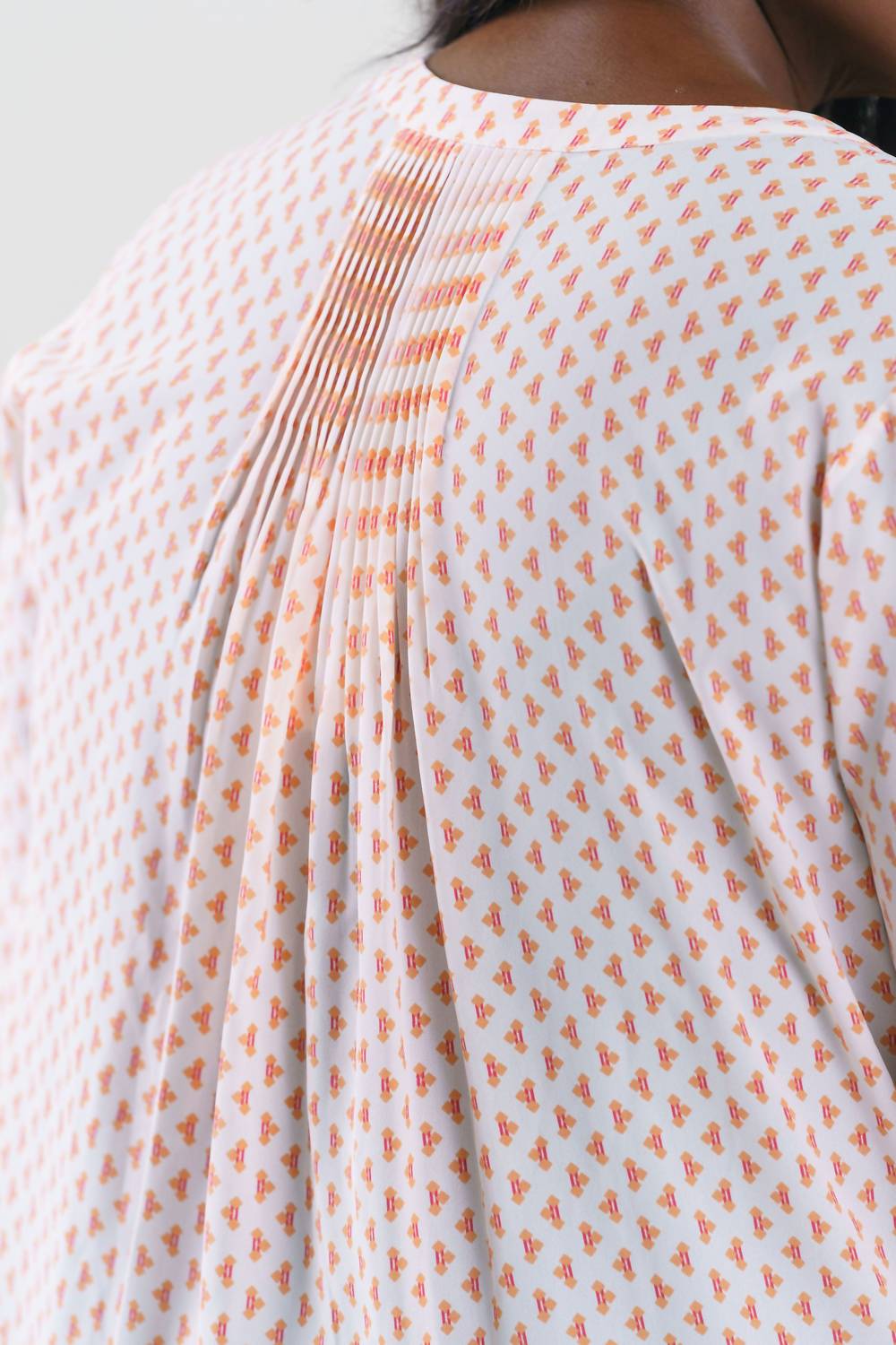 Nydj - Pintuck Button Down Blouse - Plus