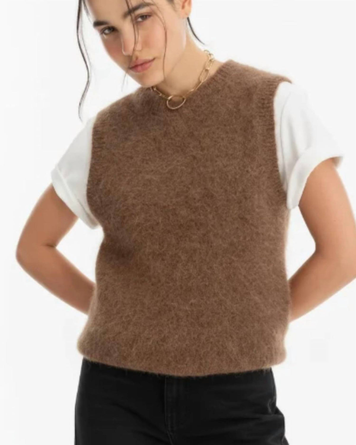 Lanhtropy - Alpaca Knitted Vest