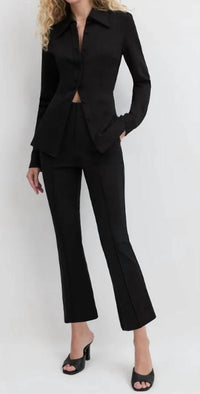 Favorite Daughter The Alissa Pant in black - women's pants