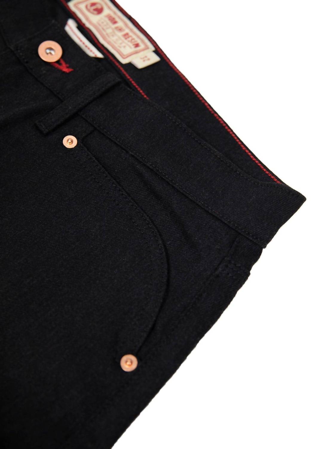 Iron & Resin Enduro Reinforced Denim Jeans in black - men's jeans - view 7