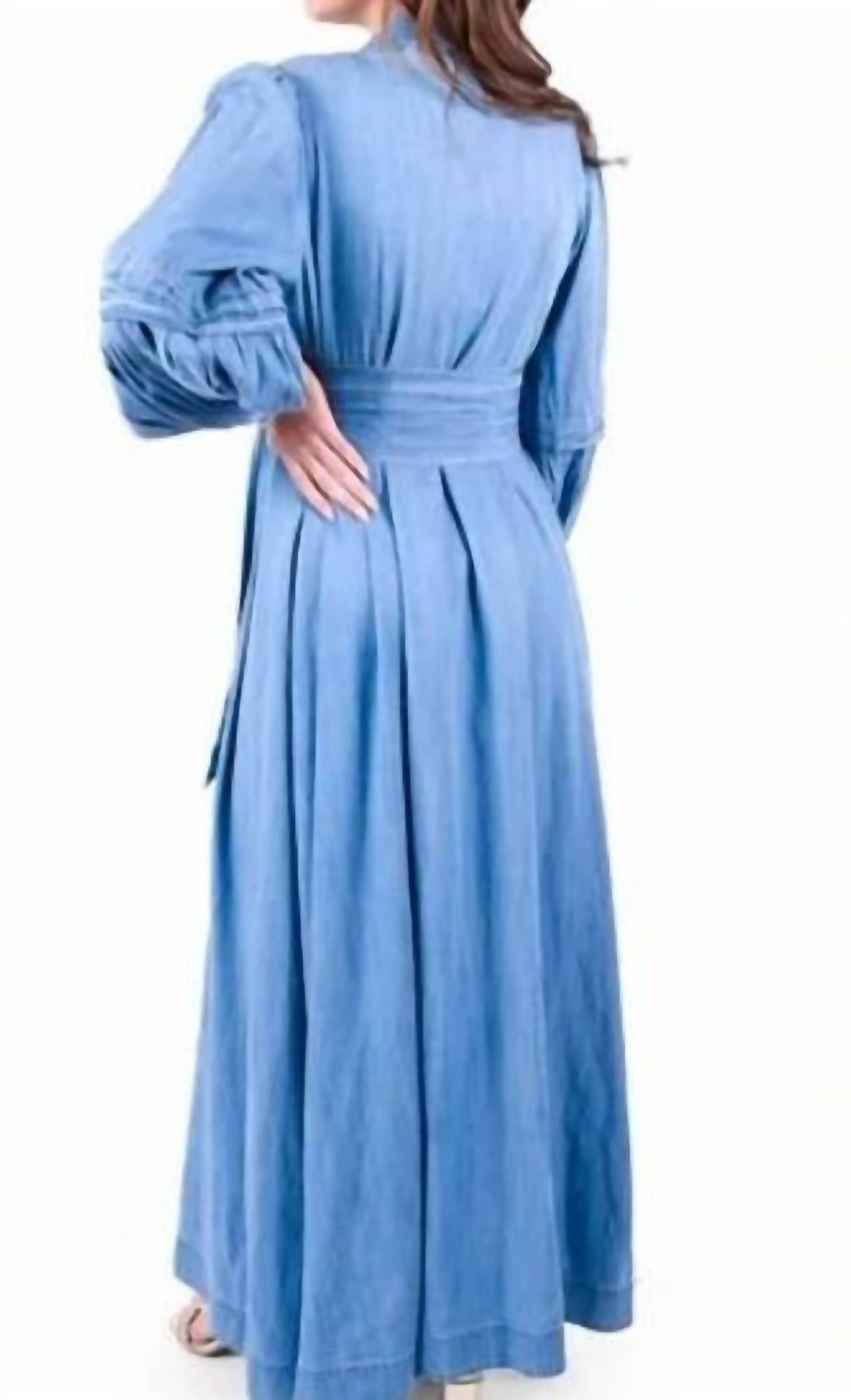 Emily Mccarthy - Oxford Maxi Dress