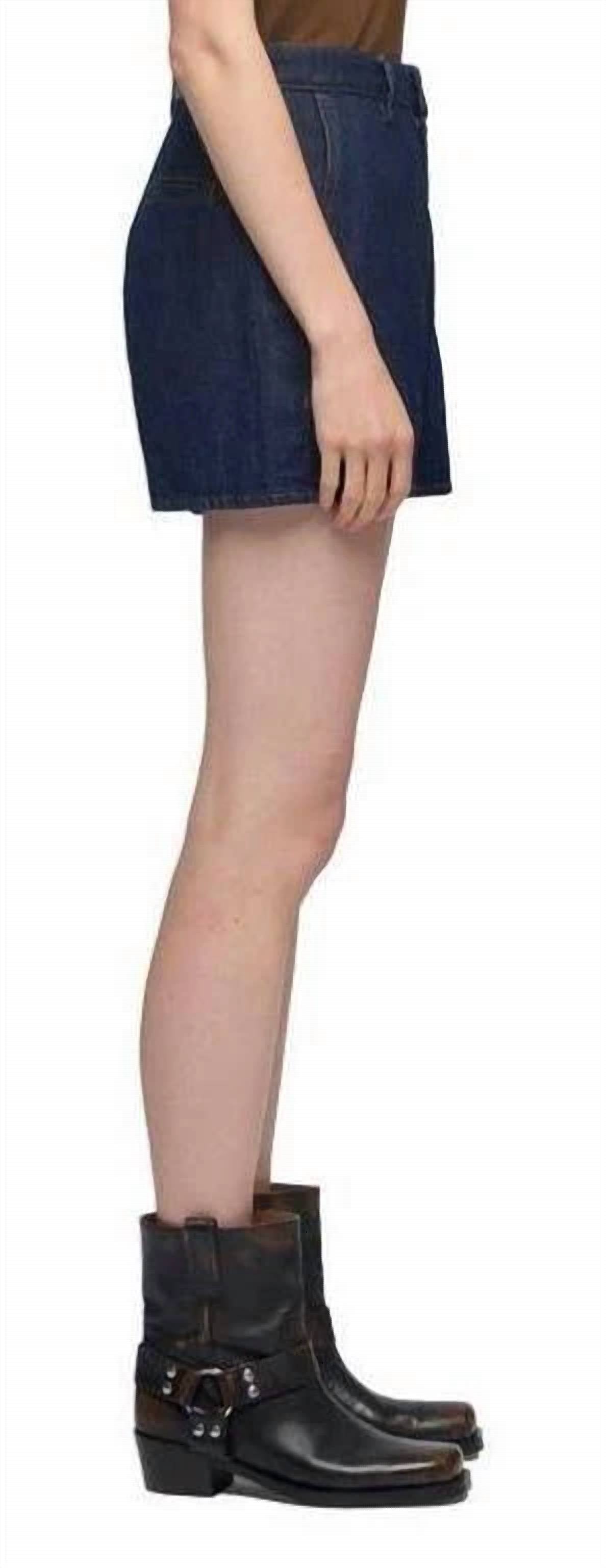 7 For All Mankind - High Waist Trouser Shorts