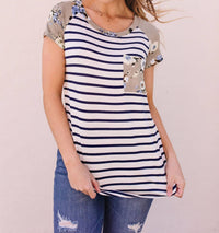 Flower Power Raglan Top