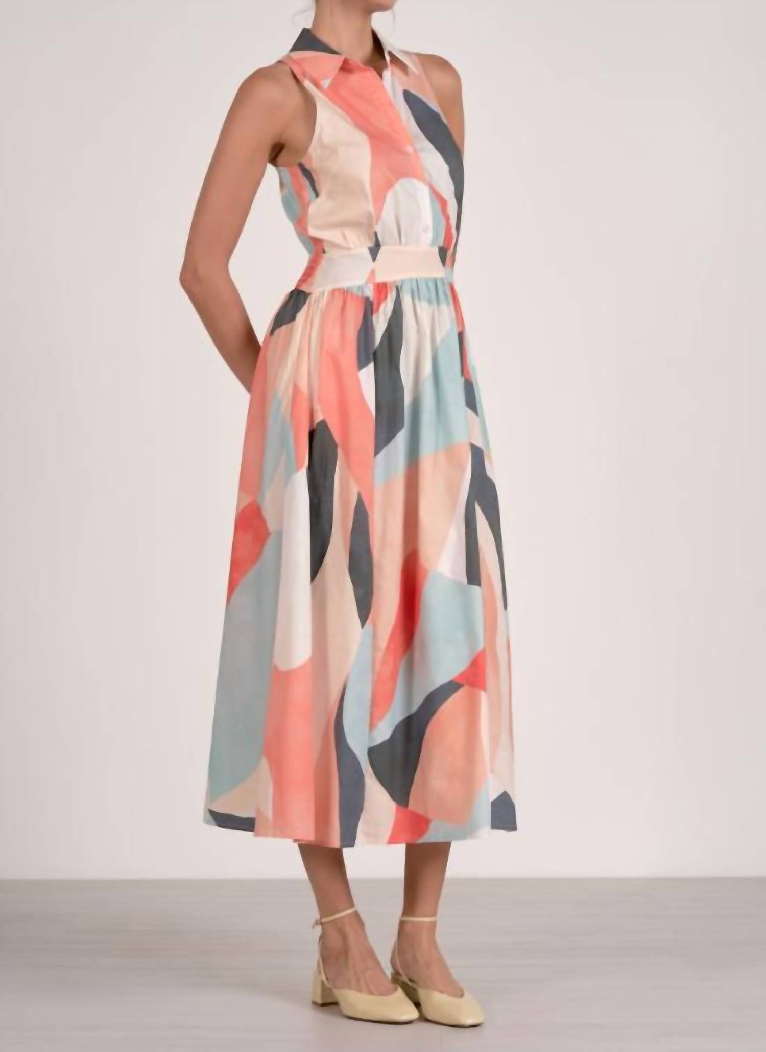 Elan - Maxi Collared Dress