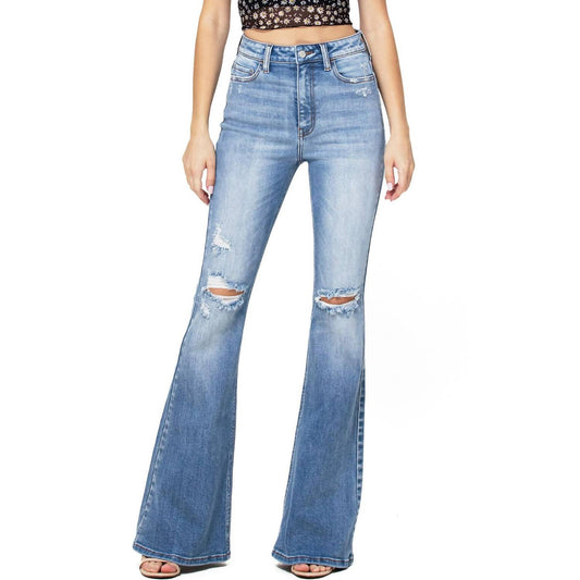 Cello - High Rise Flare Jeans