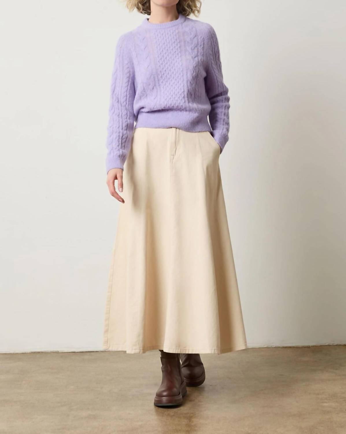 Lilla P - Mixed Stitch Pullover Sweater