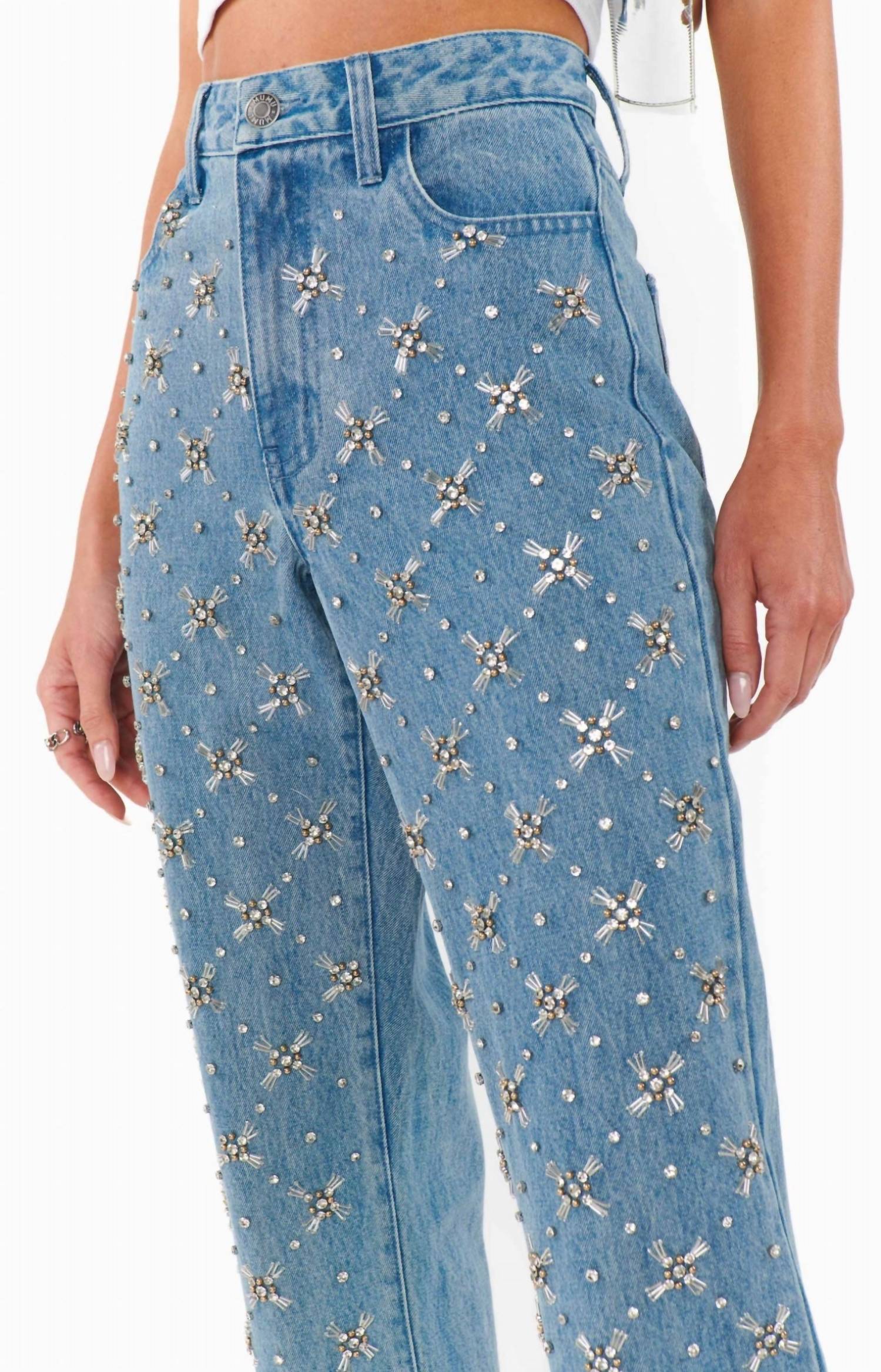 Show Me Your Mumu - Icon Embellished Jeans