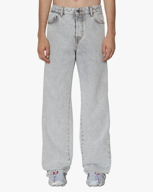 Diesel - Diesel Grey Straight-leg Denim Jeans