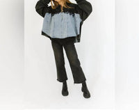 Bucketlist - Colby Denim Pullover Top