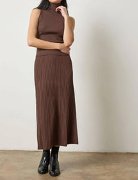 Lilla P - Straight Rib Skirt