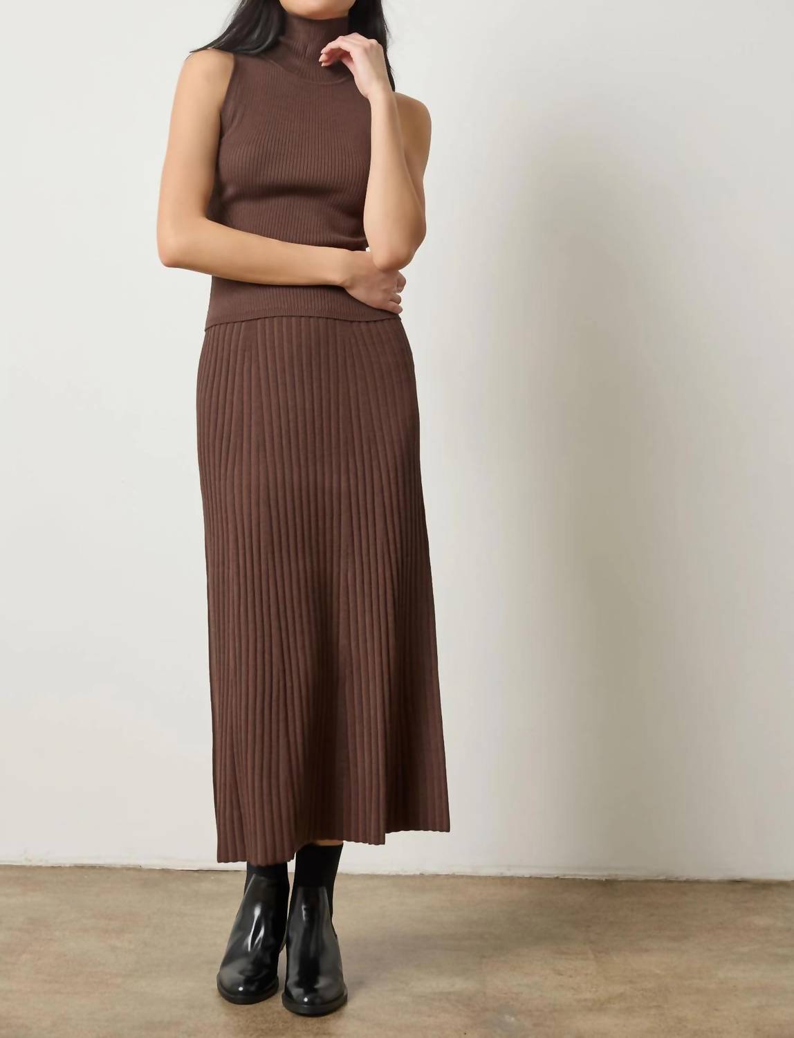 Lilla P - Straight Rib Skirt