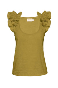 Nation Ltd - Valentina Ruffled Tank