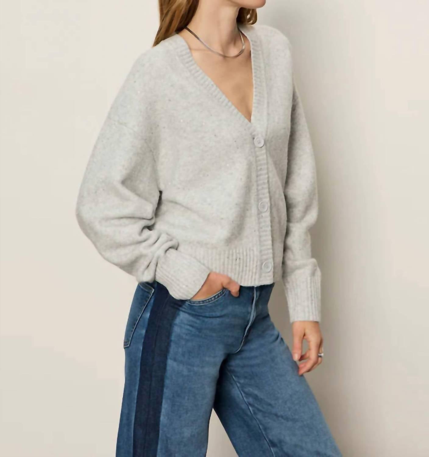 Sanctuary - Shimmer Long Sleeve Cardigan