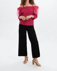 Joseph Ribkoff - Wide Leg Denim Pants