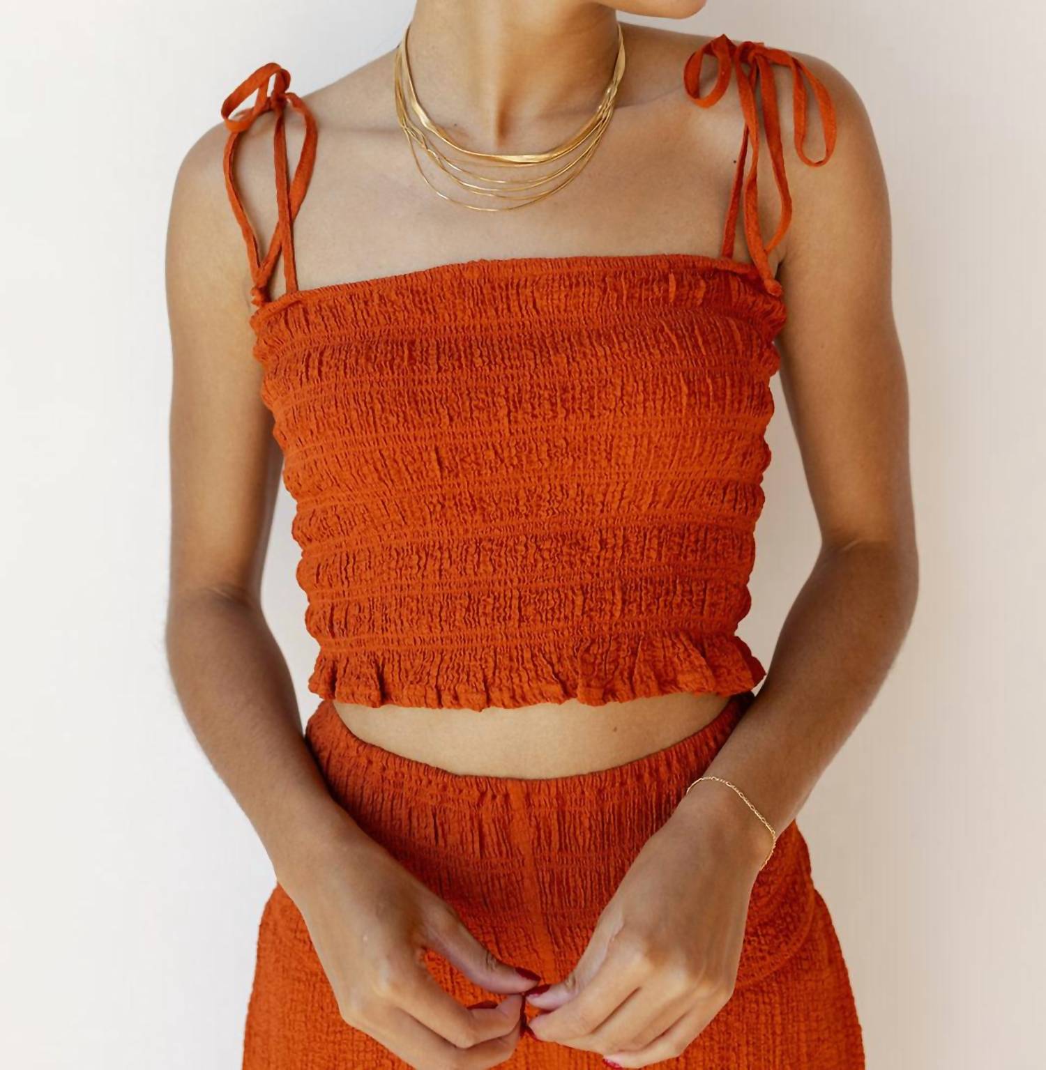 Amuse Society - cactus woven tank