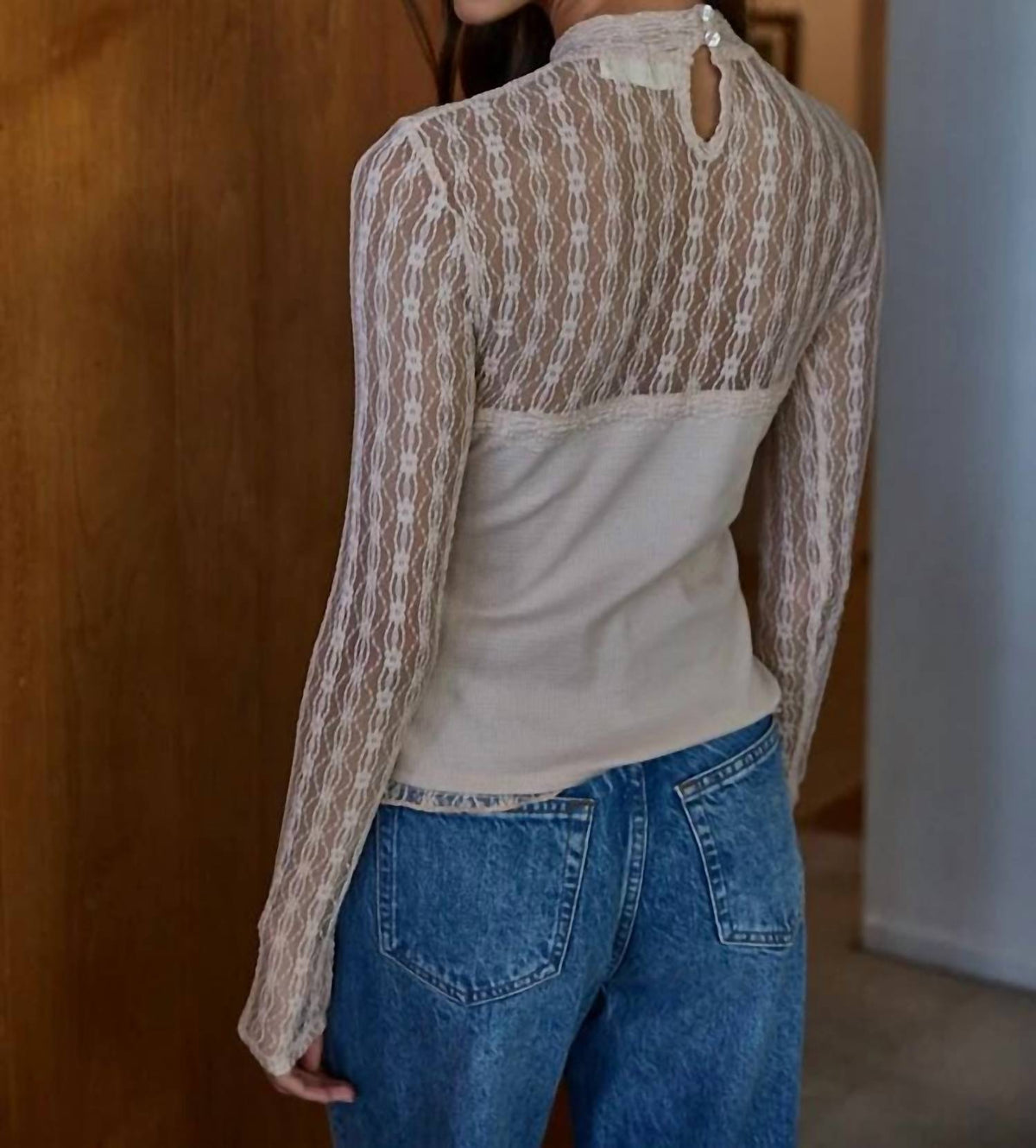 By Together - Elora Moonlight Lace Top