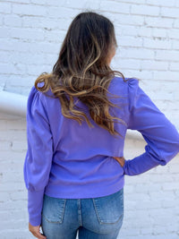 Karen Kane - V-Neck Bishop Sleeve Top