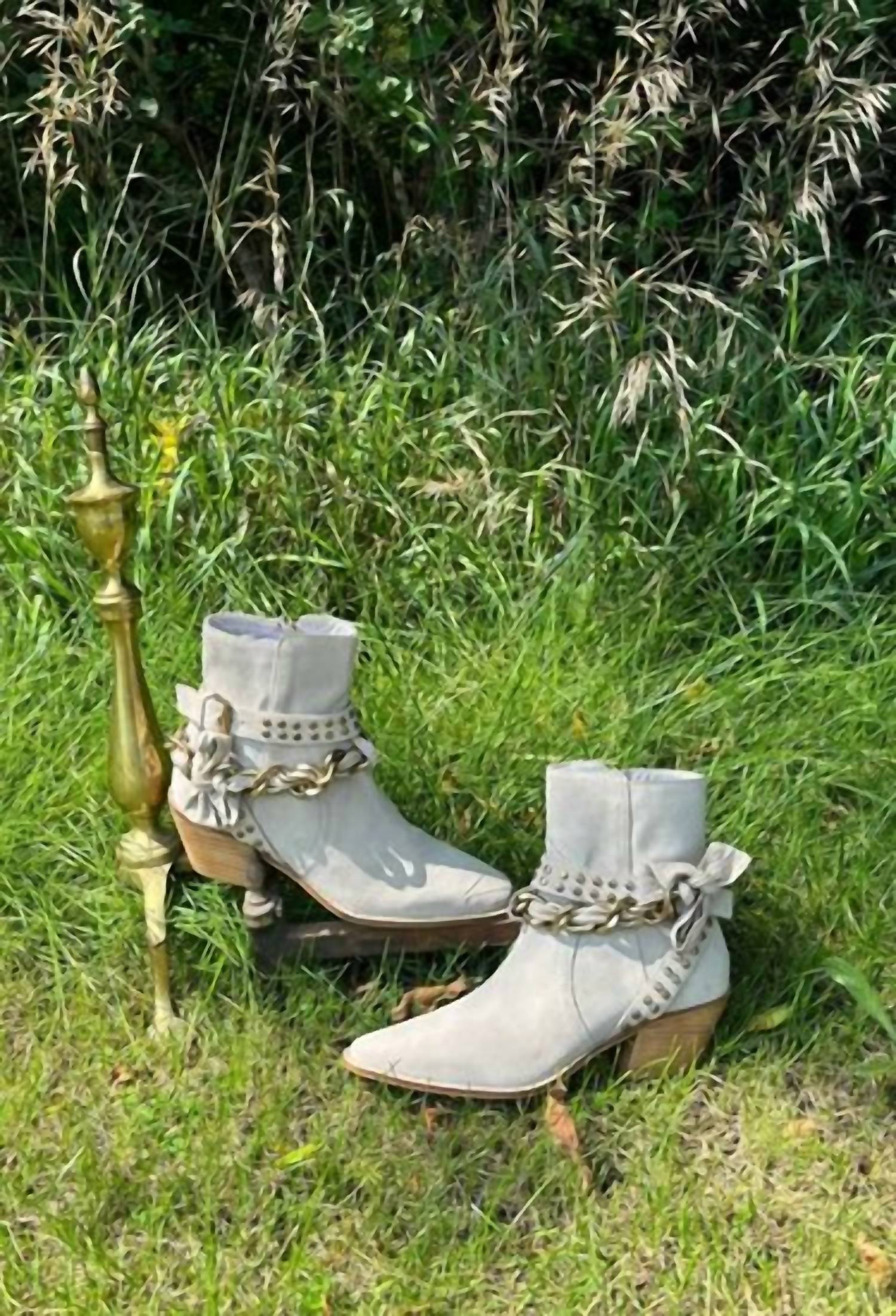 Diba True - Women's Paper Lily Chain Mid-calf Western Boot