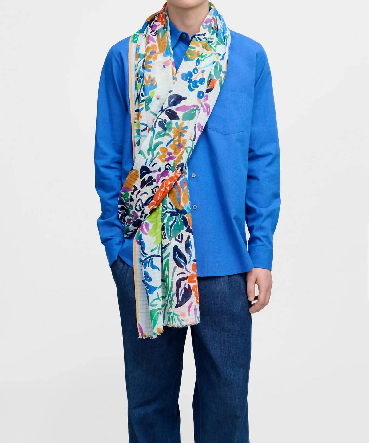 Epice - Floral Cotton Scarf