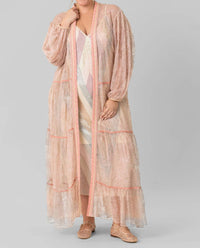 -Bl^Nk- - Nurayda V-neck Maxi Dress - Plus