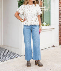 Thml - Glitterfrost Fuzzy Top