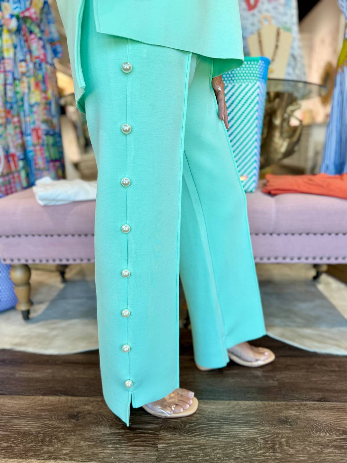 Joh - Farrah French Scuba Pearl Pants