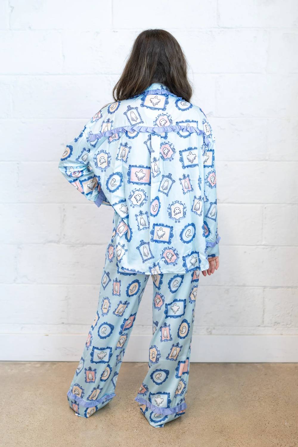 Peach Love - Spooky Ghost Pajama Pants