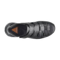 Closed Toe Leather Sandals