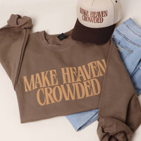 Fashion City - Women's Make Heaven Crowded Crewneck Tee