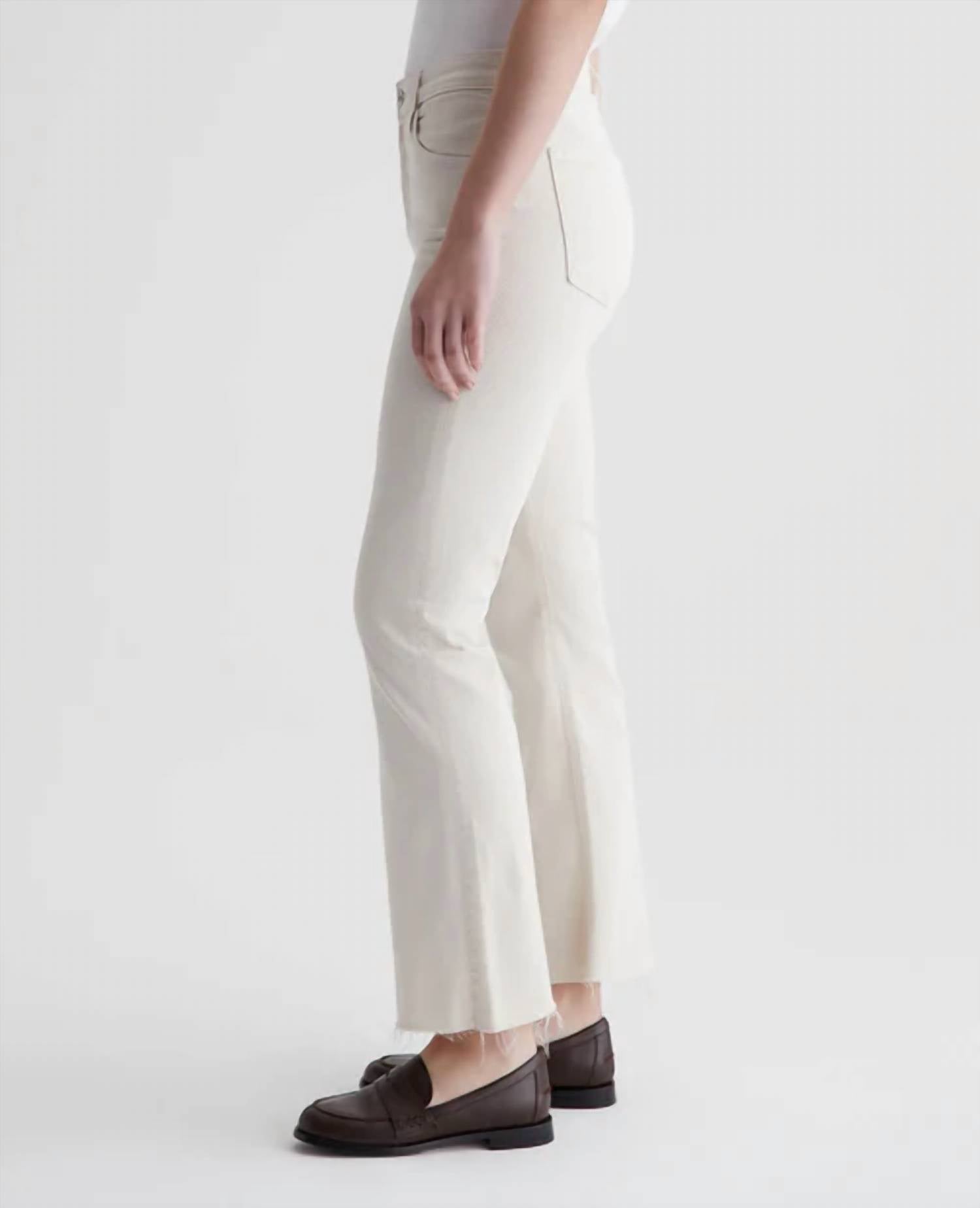 Ag Jeans - Farrah High-rise Cropped Bootcut Jean