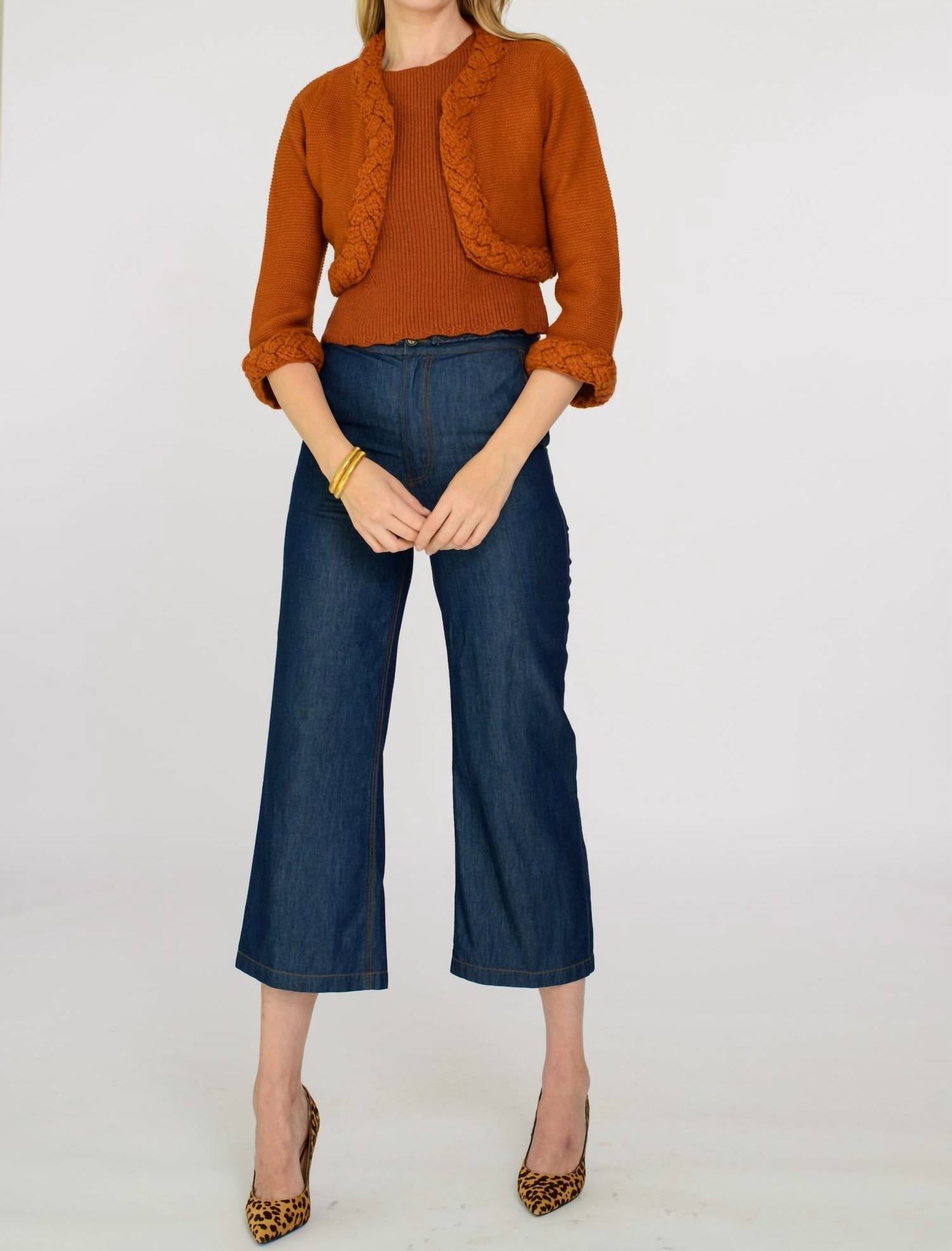 Elizabeth James The Label - Honey Cardigan Top