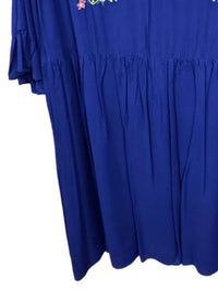 DAVI & DANI Women's Floral Dress in navy - women's dress - alternate view