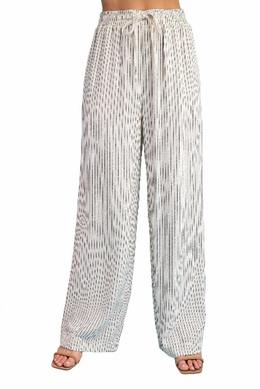 Ee:Some - Women's Prancing in Paris Pinstripe Pants