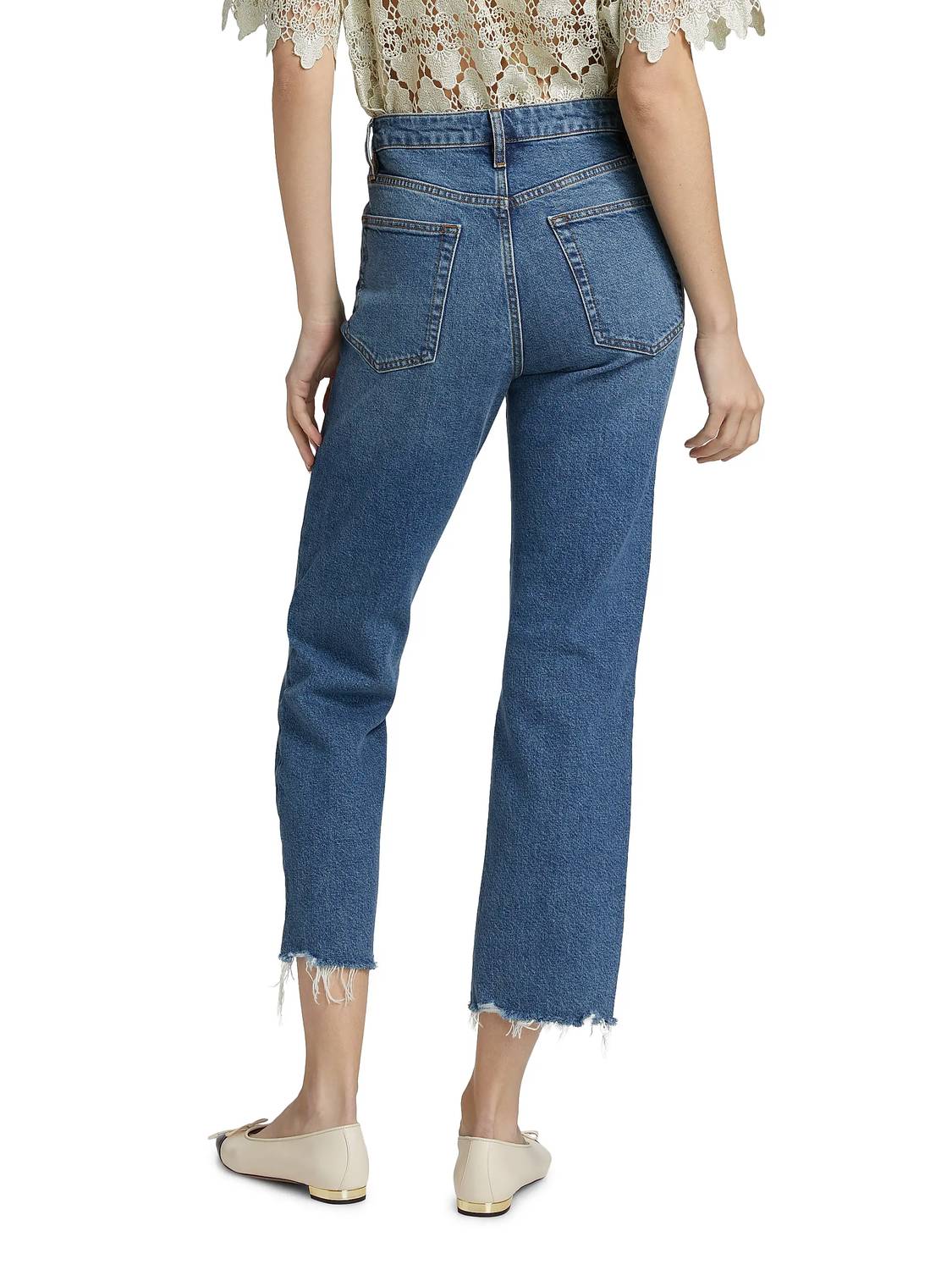 FRAME The Ruler Jeans in stash - women's jeans - alternate view