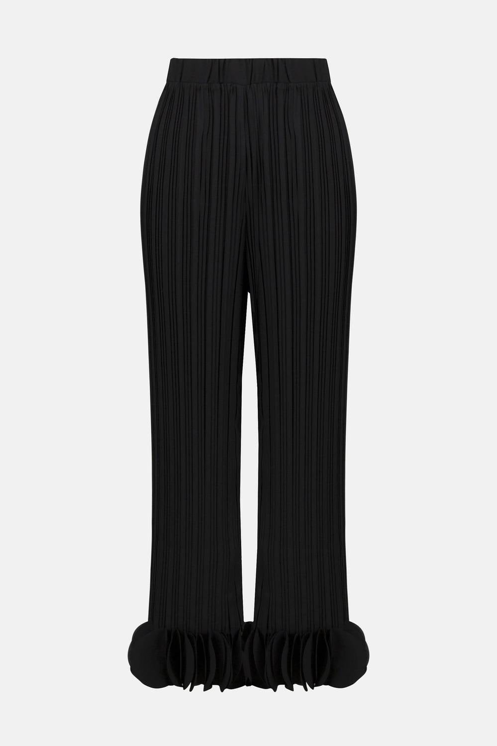 Joseph Ribkoff - Gia Georgette Wide Leg Pleated Pants