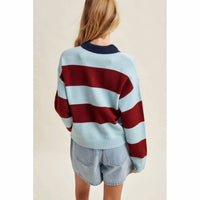 Wishlist - COLORBLOCK STRIPED SWEATER