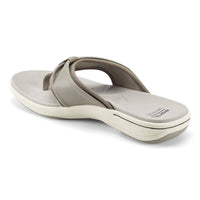 EARTH Women's Origins Sonia Flat Flip Flops in beige - women's sandal - view 4