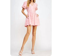 Strut & Bolt Women's Peony Floral Mini Dress in pink - women's dress - view 4