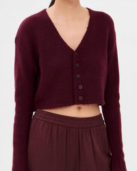 Sablyn - Bianco Cropped Cardigan