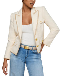 L'Agence - Wylla Shirt Structured Blazer