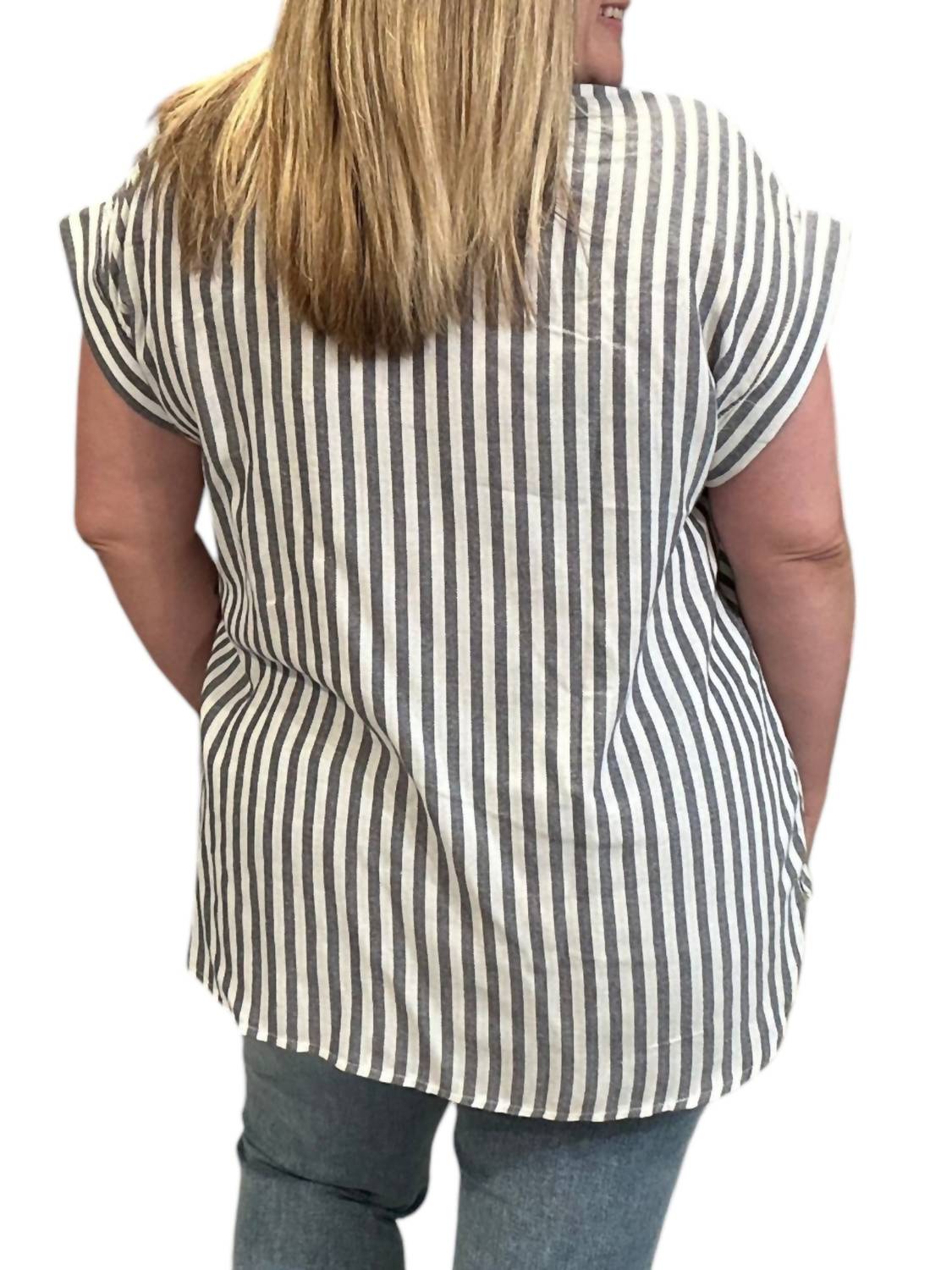 Sew In Love - Stripe Top