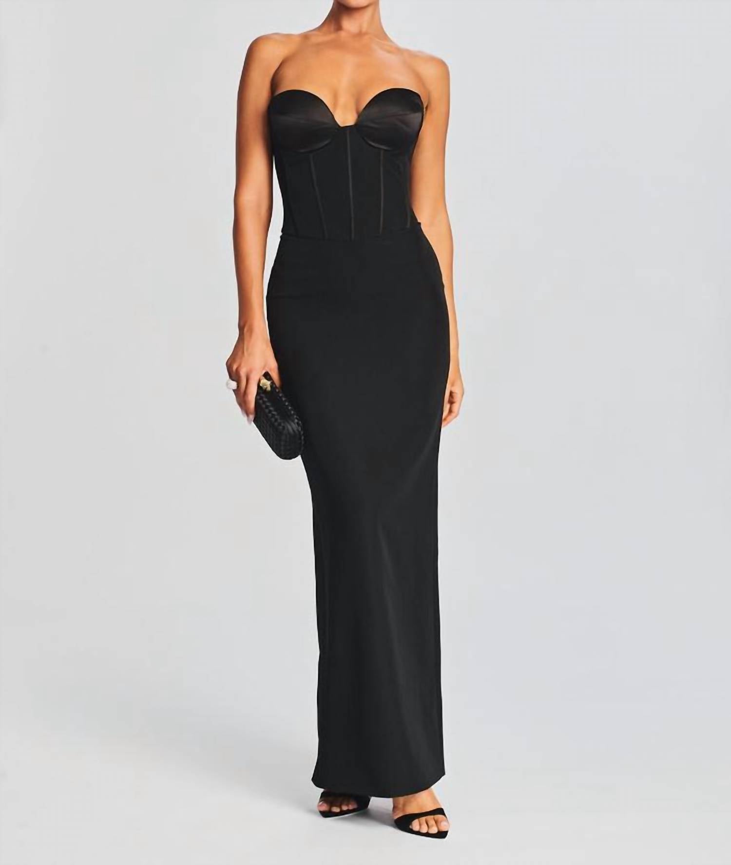 Retrofete - Luna Strapless Maxi Dress