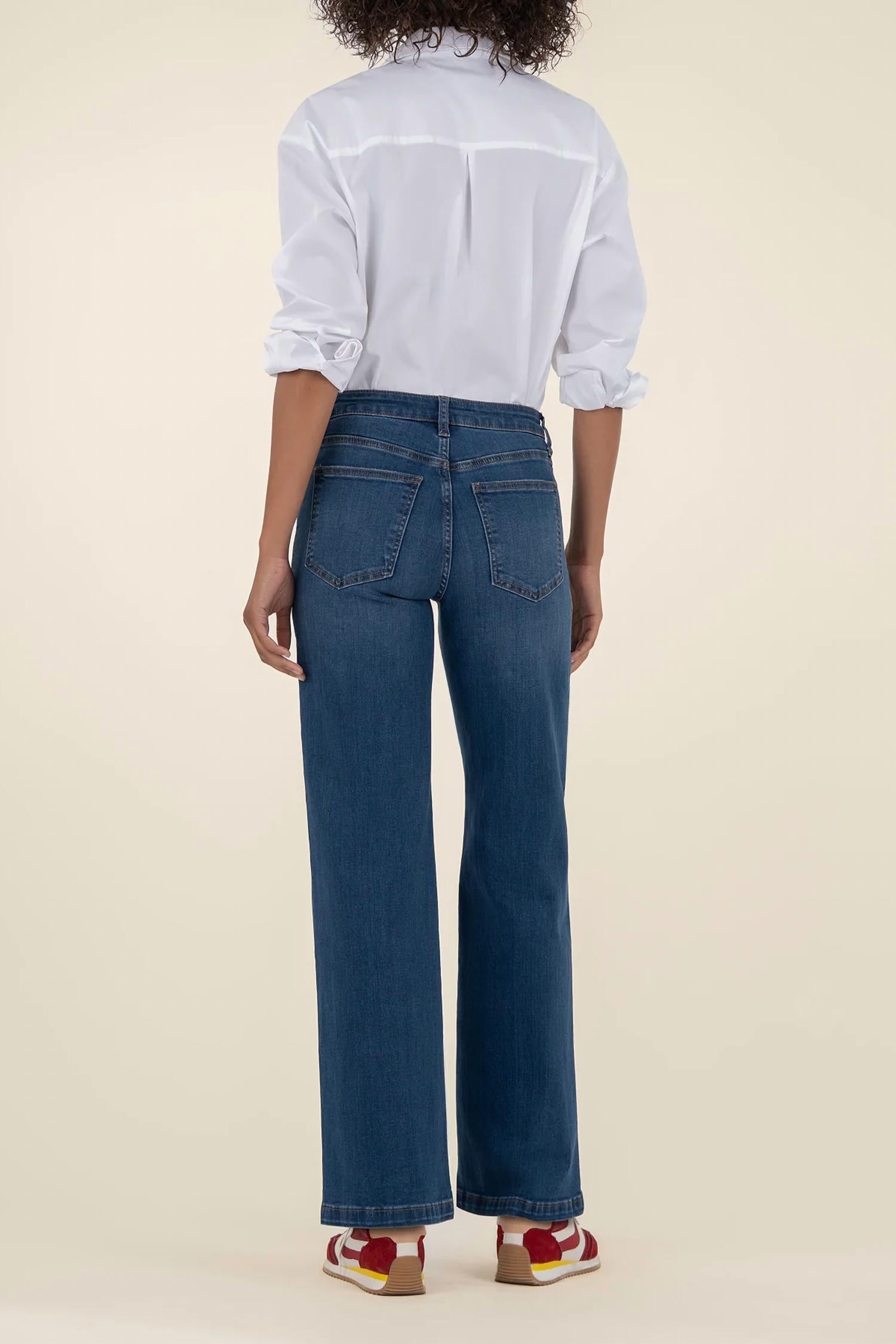 Kut From The Kloth - High Rise Wide Leg Jean