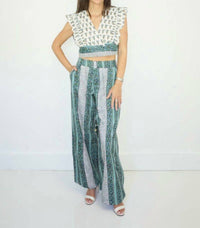 Nibi Mtk - Reese V-neck Wrap Top