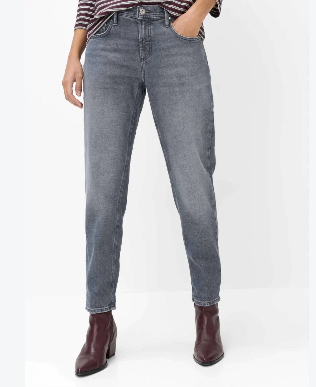 Brax - Miley Tapered-fit Five-pocket Jeans