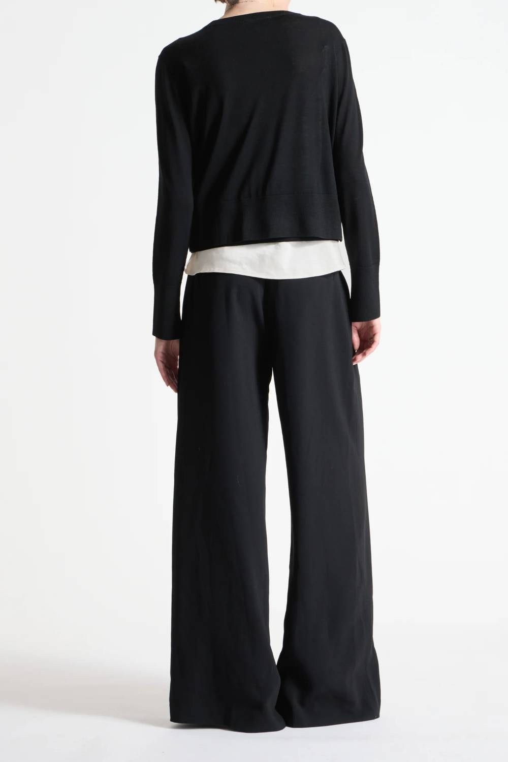 Saint Art - Neve Crepe Wide Leg Pant