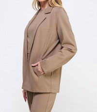 Allie Rose - Easy Everyday Ponte Blazer